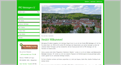 Desktop Screenshot of pro-meiningen.de