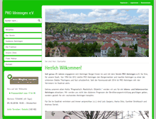Tablet Screenshot of pro-meiningen.de